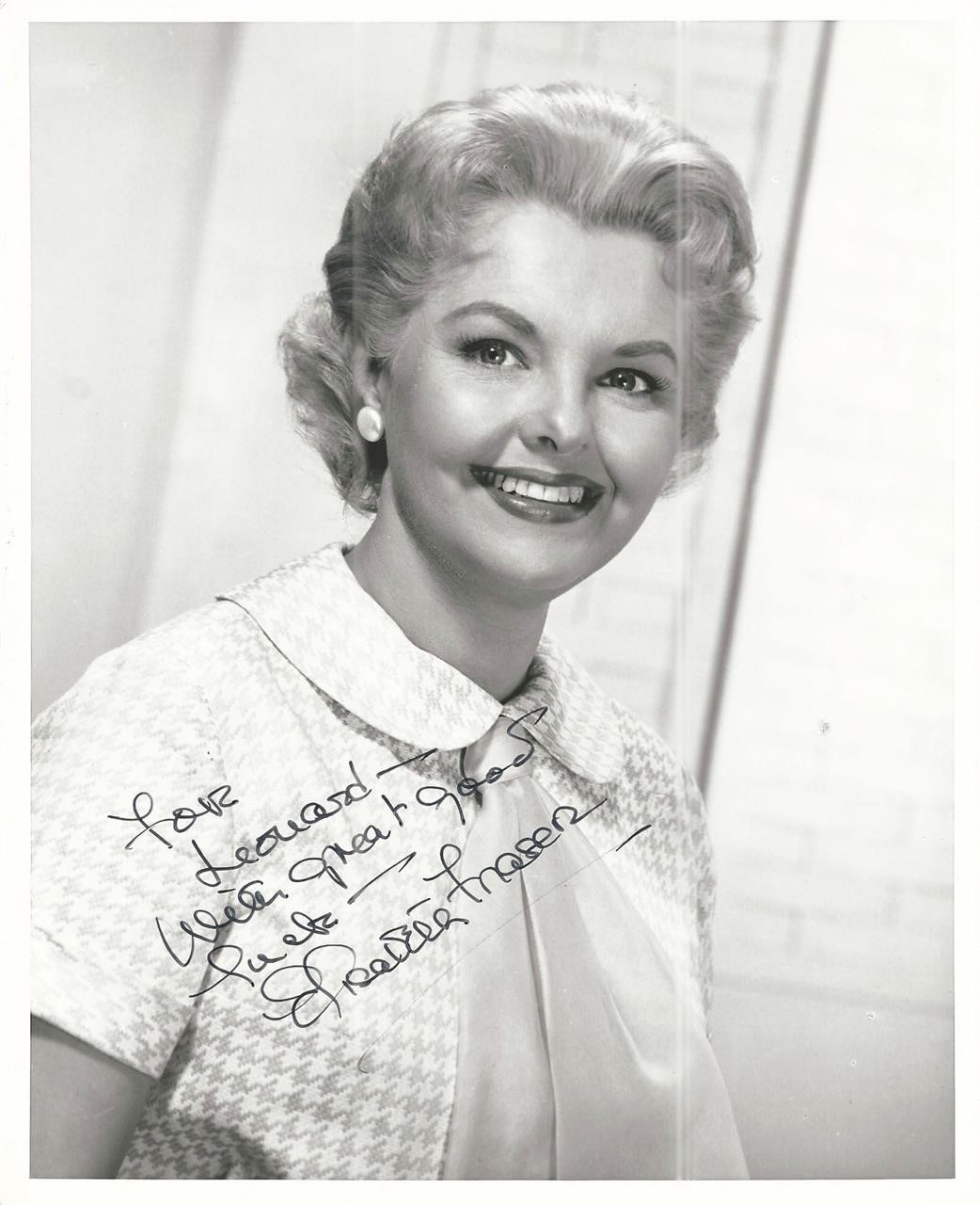 Elisabeth Fraser Signed Photo