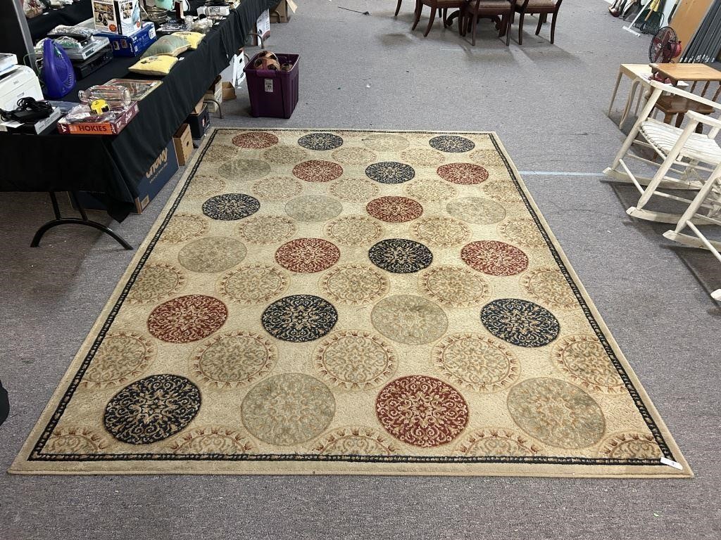 Contemporary Area Rug, 11 X 7