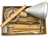 Cone Sieve, Wood Rolling Pins, and More Kitchen