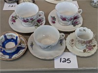 Porcelain Cups and Saucers