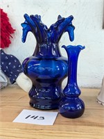 Cobalt Vases