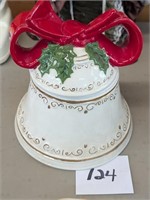 Ceramic Bell Cookie Jar