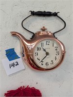 Spartus Teapot Clock