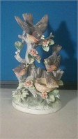 Royal Crown porcelain bird scape appears to be i