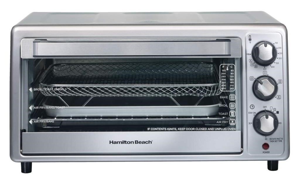 Hamilton Beach Sure-Crisp 6-Slice Toaster Oven