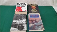4 HARD BACK WAR BOOKS
