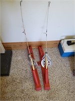 Automatic Fisherman Jig Pole Setups