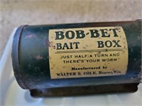 Bob-Bet Bait Box Worm Box _ Tying Jig