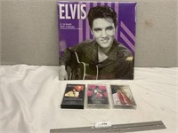 Vintage Elvis Presley Tapes & Calendar