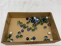 Vintage Old Marbles & Shooters