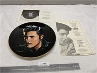 Elvis Presley Love Me Tender Collectors Plate