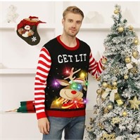 1 pcs XL size MDAI Ugly Christmas Sweater Adult