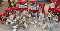 Lenox Nativity figures with boxes