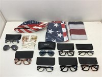 New assorted eyewear and more.