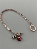 Jewelry  -  Lady Bug Bracelet