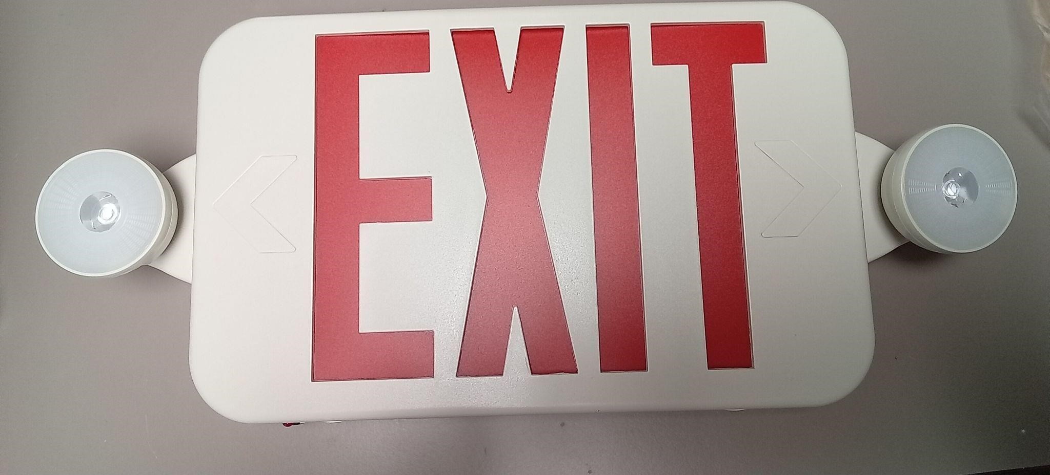 Exit Sign 120V
