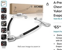 A-Premium A/C AC Suction Line Hose Compatible