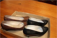 Vintage Lizard Shoes, Italian Shoes size 8.5