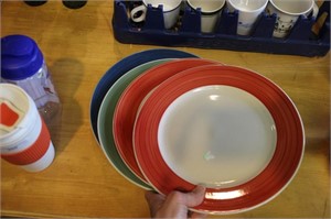 Collection of Colorful Dishes