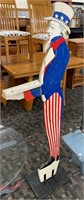 Large Figural Uncle Sam Tip Tray