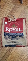 Royal Basmati Rice  15 LB Burlap Bag