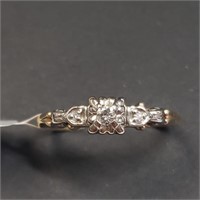 $1800 14K  Diamond(0.08ct) Ring