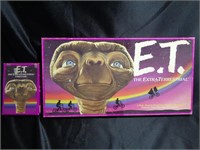 Vintage E.T. Board Game and Card Game