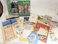 Lot of Paper Collectibles 1930s-50s