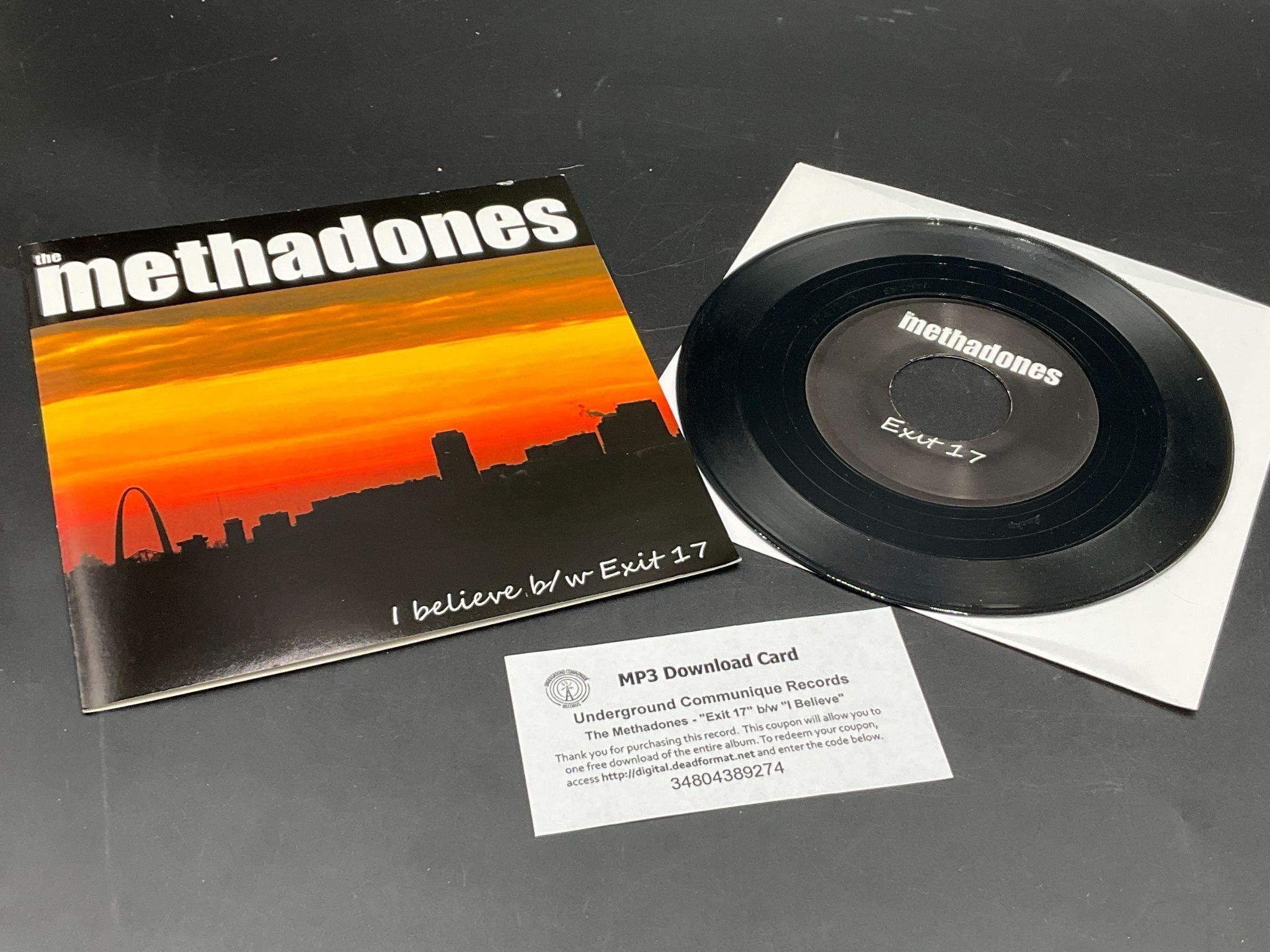 2009 The Methadones 7" Vinyl Punk Single