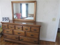 8 Drawer Dresser w/ Mirror