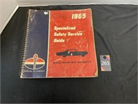 1965 American Oil Co Safety Service Guide