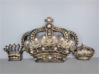 Pressed Crown Wall Decor