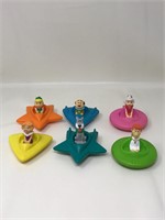 1989 The Jetsons Wendy's Kids Toy 6 Piece Set