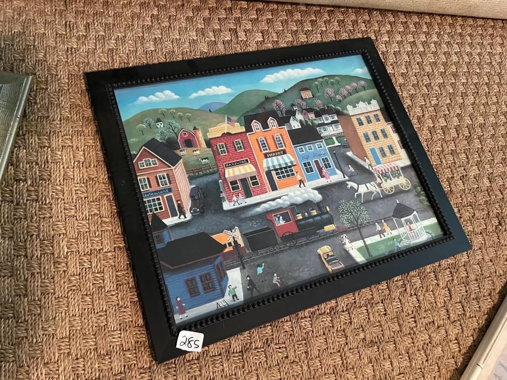 Cute Town Print