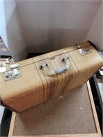 Vintage Crown Suitcase
