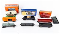 Lot Of 9 Vintage Lionel Train Cars Toy