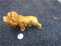 WIND-UP CELLULOID LION TOY