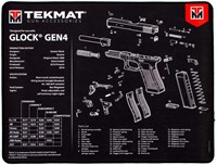 TekMat Ultra Cleaning Mat for use with Glock Gen 4