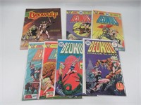 Beowulf #1-6 (1975, DC) Set + 1984 Graphic Novel