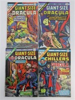 Giant-Size Chillers #1 + GS Dracula #2-4