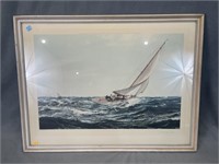 "A Winning Jack" Boat Painting