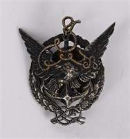 WWII POLISH BALLOON OBSERVER PILOT WINGS OR BADGE