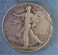 1936 Walking Liberty 1/2 $