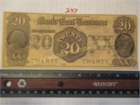20 Dollar Bank of East Tennessee "Knoxville"