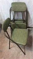 4 Folding Chairs X11B