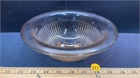 Pink Depression Glass Rolled Edge Mixing Bowl