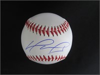 David Ortiz signed baseball COA