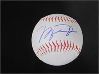 Michael Jordan signed baseball COA