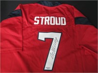 CJ Stroud signed football jersey COA