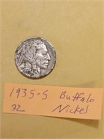 1935 - S BUFFALO NICKEL